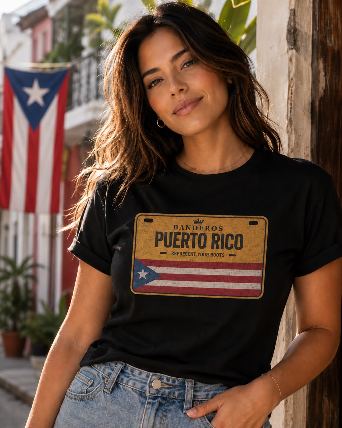Puerto Rico Women’s Tailored Fit Tee